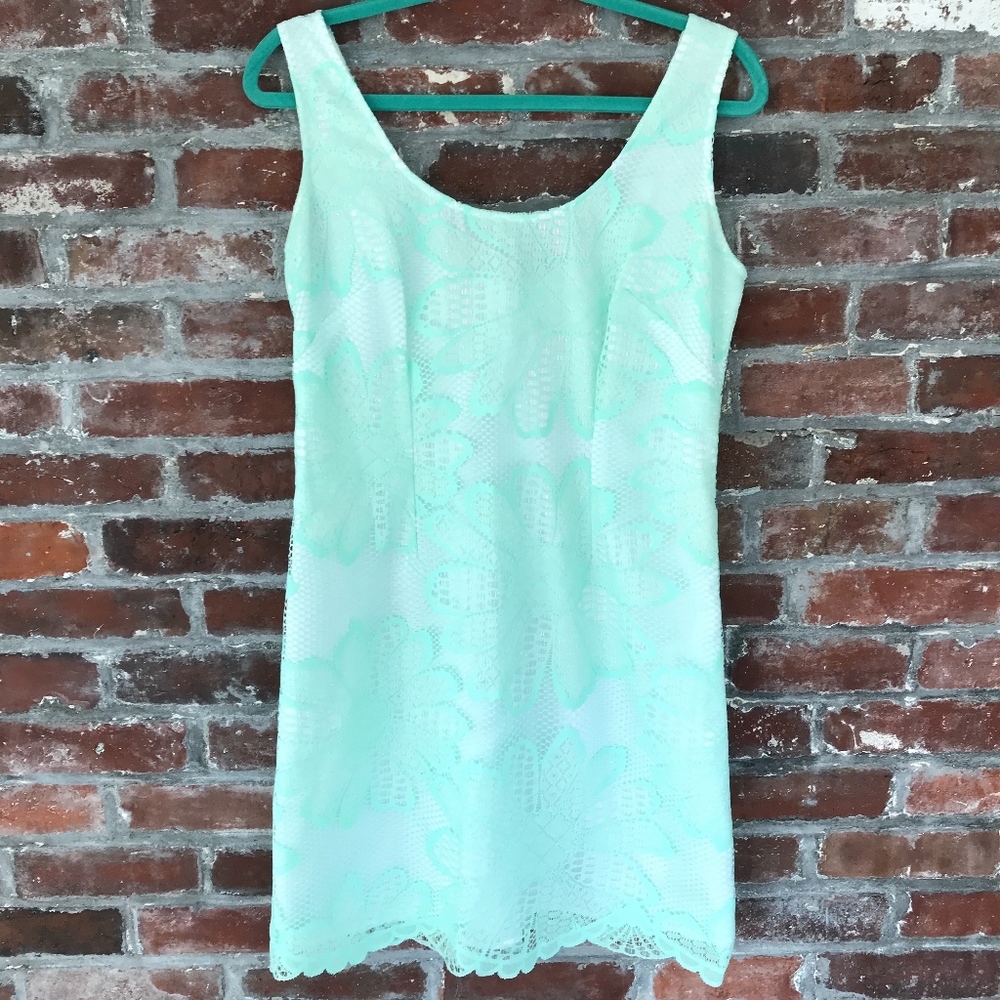 Lilly Pulitzer Mint Lonnie Cocktail Dress